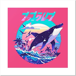 whale Posters and Art